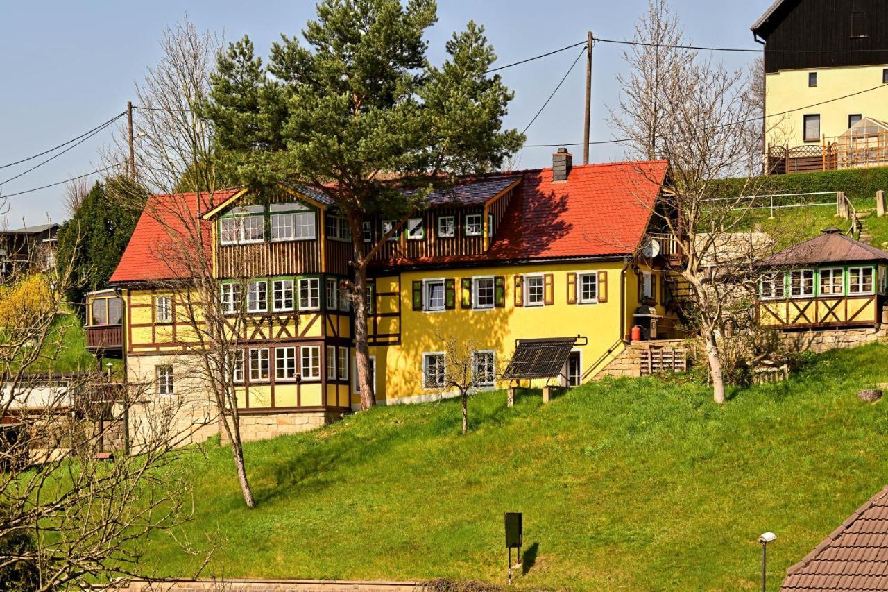 Apartmán Loft Am Malerweg Reinhardtsdorf-Schona Exteriér fotografie